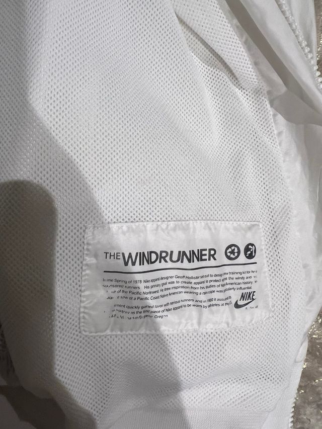 Chubasquero Nike Blanco