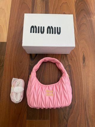 Bolsa Miu Miu Rosa