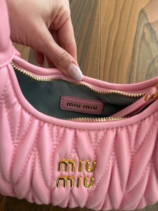 Bolsa Miu Miu Rosa
