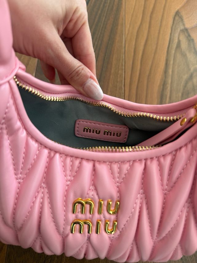 Bolsa Miu Miu Rosa