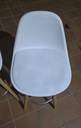 Taburetes Cocina Madera y Metal (2 uds)