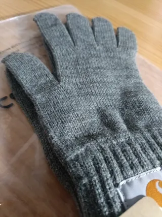Guantes Carhartt grises sin estrenar