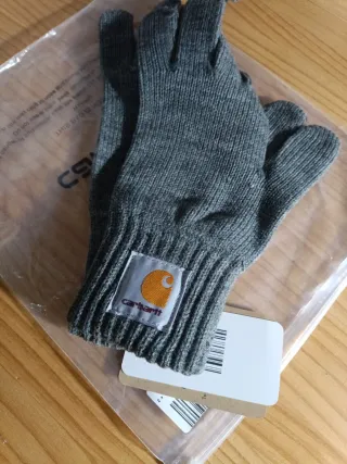 Guantes Carhartt grises sin estrenar