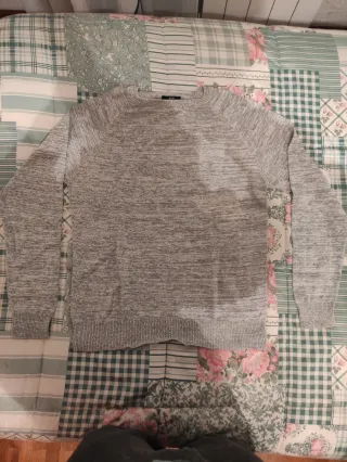 Jersey gris jaspeado talla m