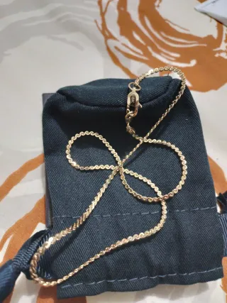 Collar baño de Oro "18k"