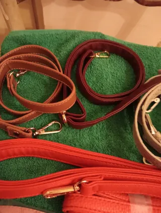 Lotto 6 tracolle per borse