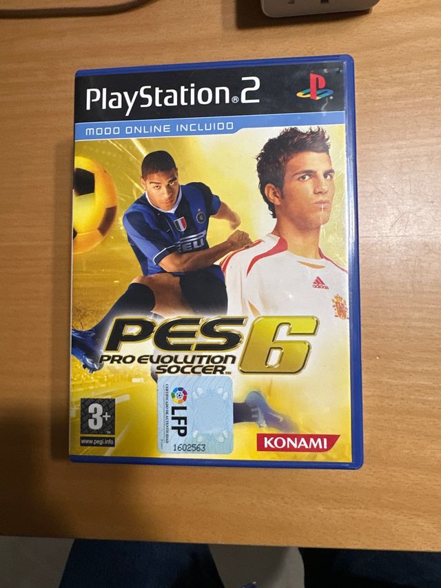 PES 6 Pro Evolution Soccer PS2