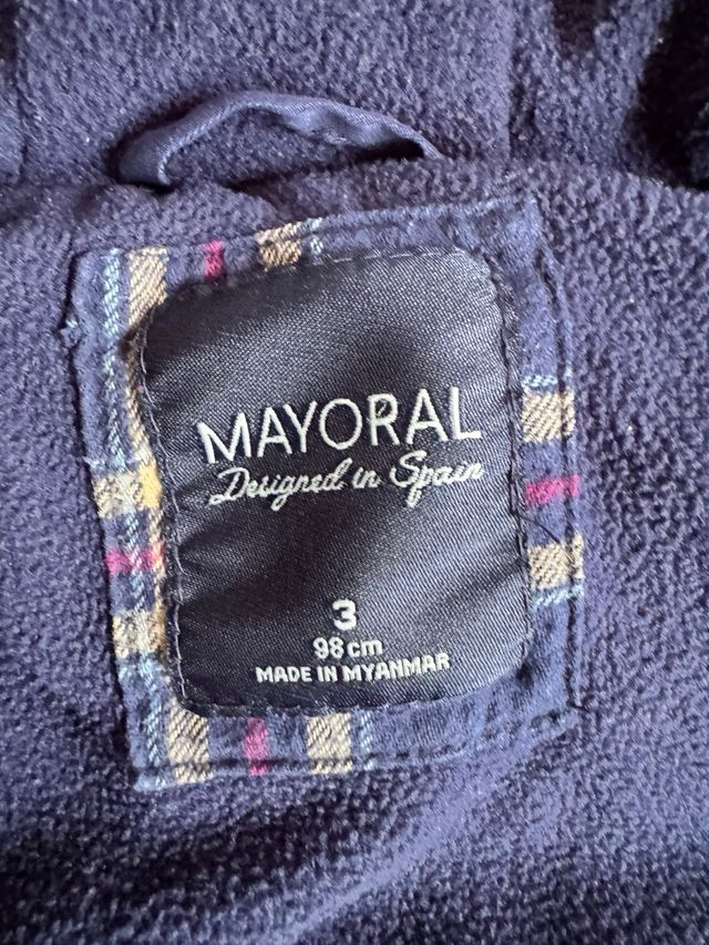 Chaleco niño Mayoral Talla 3 Años