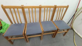 Mesa de comedor de madera