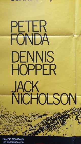 Cartel de cine Original Easy Rider (1969)