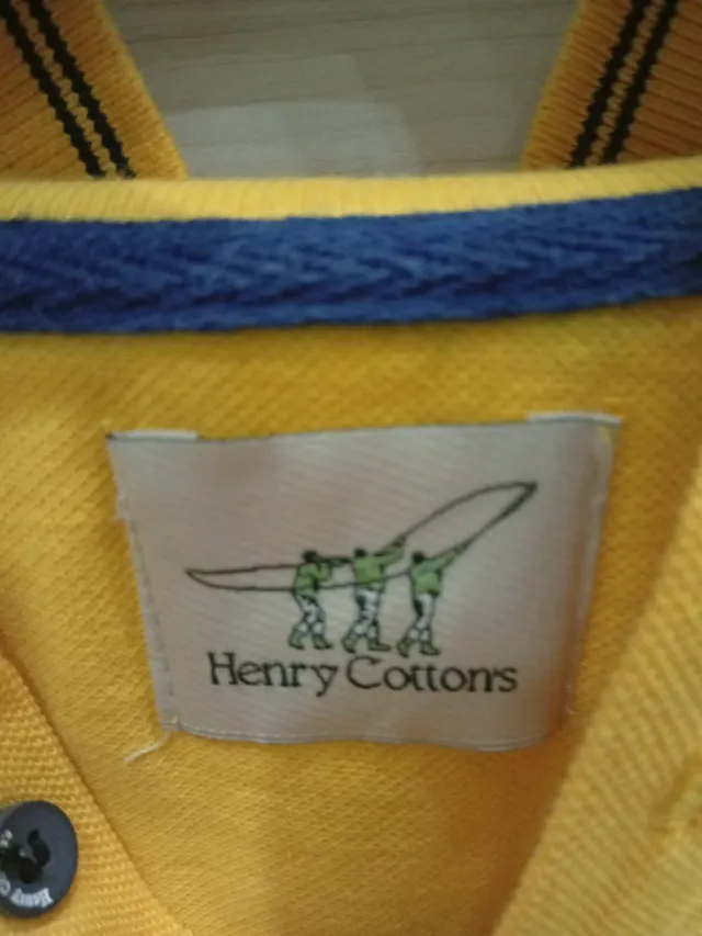 Maglia gialla henry cottons  16 anni