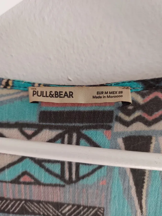 Vestido Pull and Bear estampado