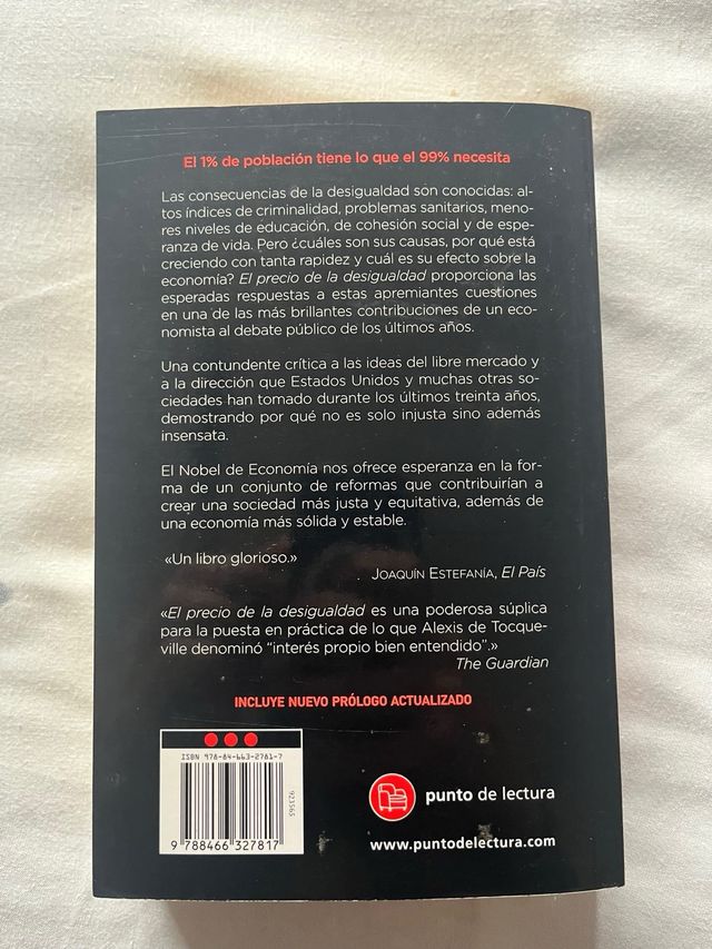 El precio de la desigualdad (Spanish Edition)