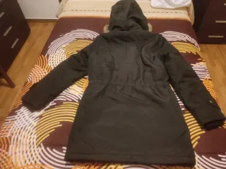 Abrigo negro mujer talla S