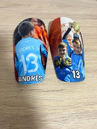 Espinilleras personalizadas fútbol
