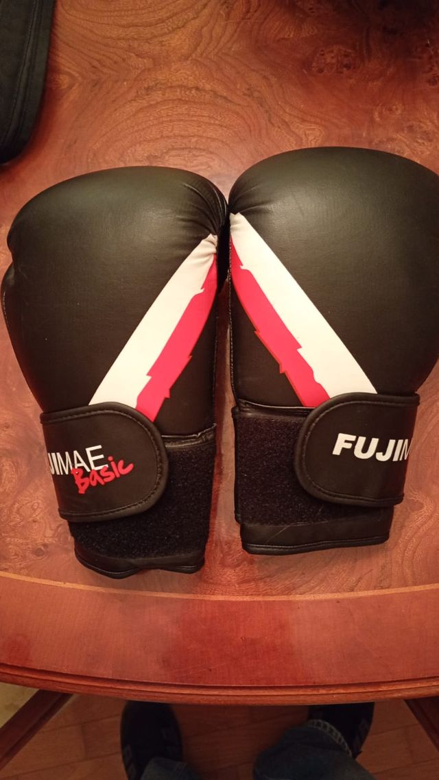 Guantes de Boxeo Fujimae Basic Negros