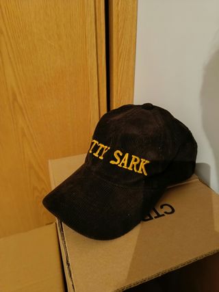 Gorra de pana Cutty Sark marrón