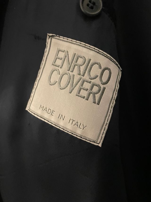 Capotto Enrico Coveri Nero