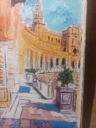 Láminas Plaza de España Sevilla