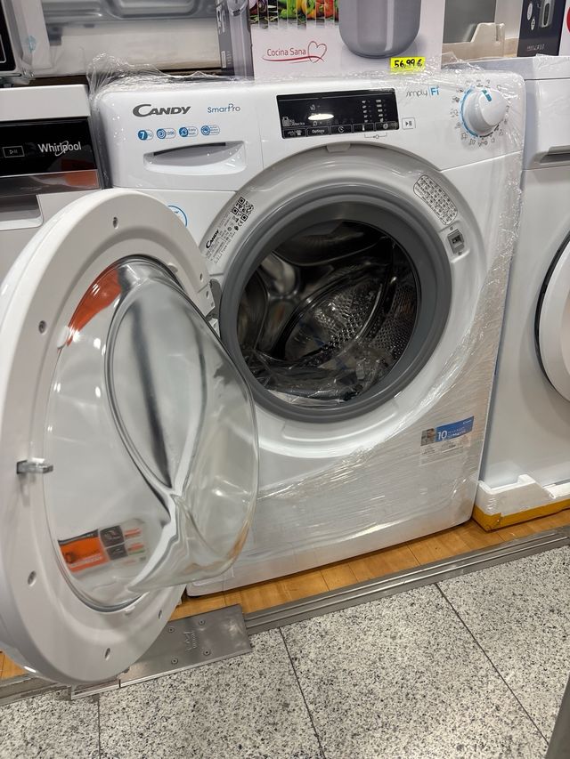 Lavadora Candy SmartPro 7kg 1200rpm