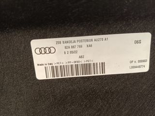 Bandeja trasera original para Audi A1