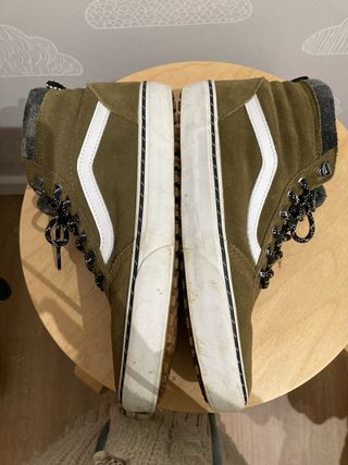 Botas Vans verdes talla 41