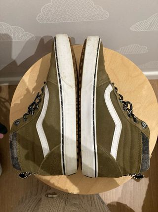 Botas Vans verdes talla 41