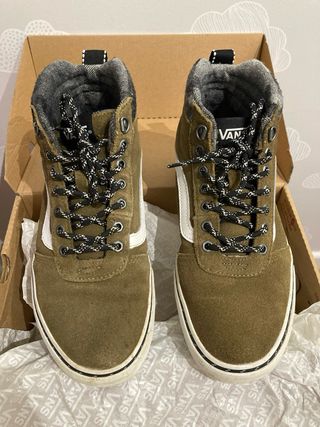 Botas Vans verdes talla 41