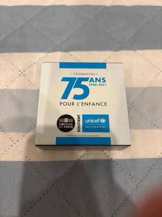 Moneda 2€ Francia 2021 Proof UNICEF