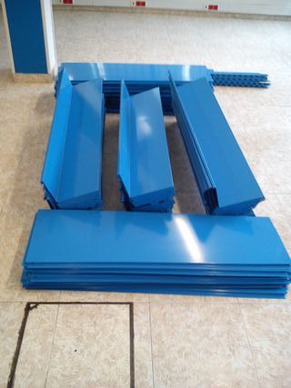 Estanterías Industriales Metálicas Azules