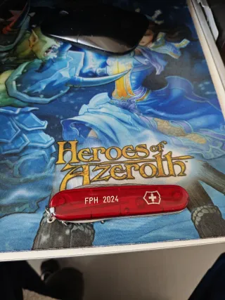 Coltello Gerber + victorinox rosso traslucido