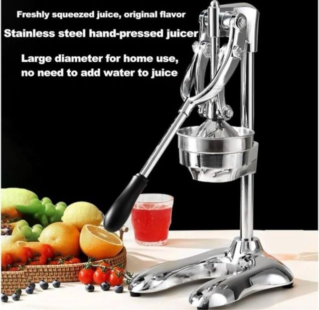Exprimidor Manual Acero Inoxidable