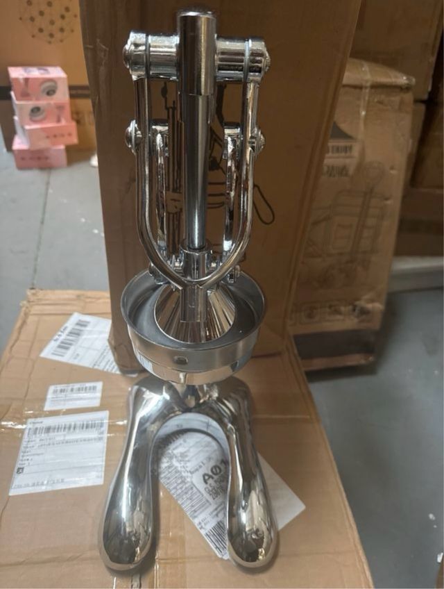 Exprimidor Manual Acero Inoxidable