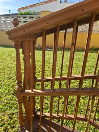 Platero antiguo de madera