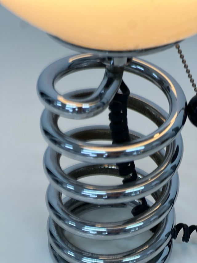 Lámpara espiral Ingo Maurer 70s