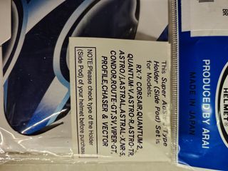 Supporti visiera Arai Nakano Shuriken