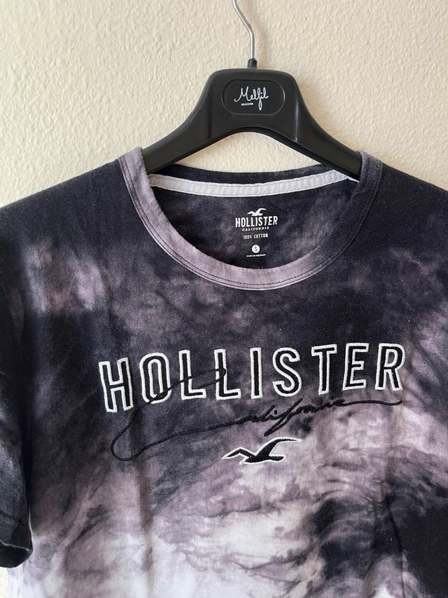 Sudadera Hollister Negra Logo California
