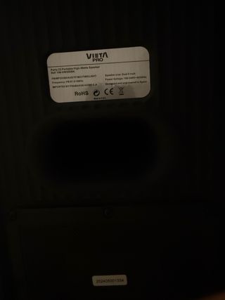 Altavoz Vieta Pro 500W RGB LED