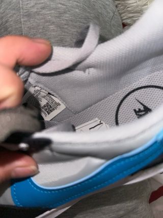 Zapatillas Nike Azules y Grises