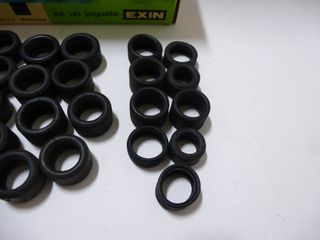 Scalextric EXIN LOTE 30 Neumáticos VARIADOS (LEER)