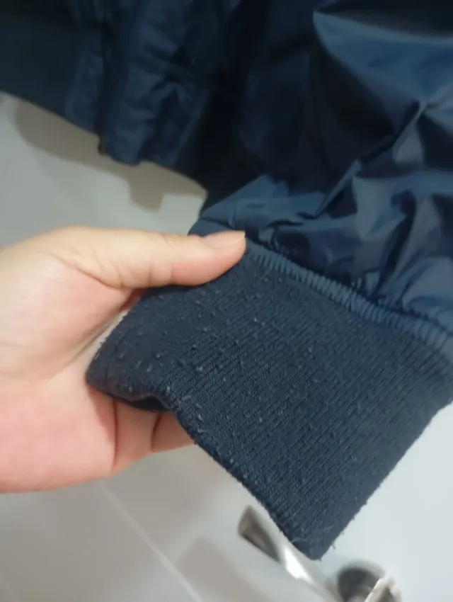 Cazadora reversible azul