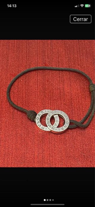 Pulsera Bvlgari Plata Ley 925 Original