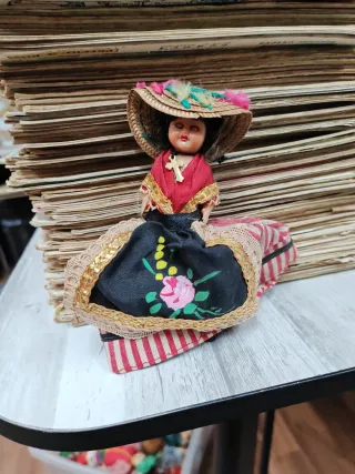 Lote 10 Muñecas Regionales Españolas Anni 50-70