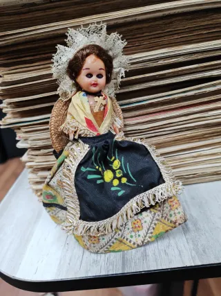 Lote 10 Muñecas Regionales Españolas Anni 50-70