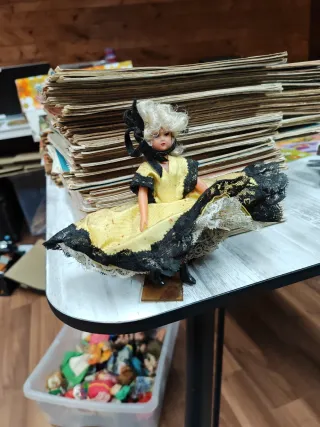 Lote 10 Muñecas Regionales Españolas Anni 50-70