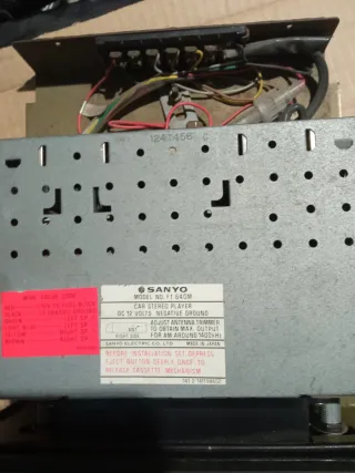 Radio clásica Cassette Sanyo