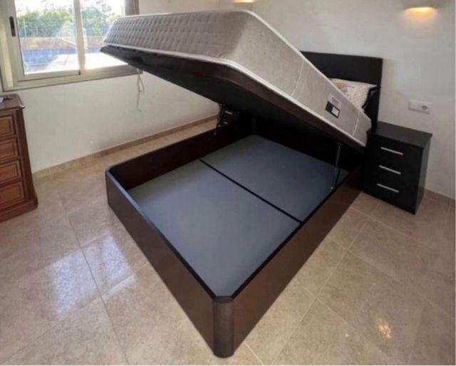 Canape abatible + Colchón 150x190 segunda mano