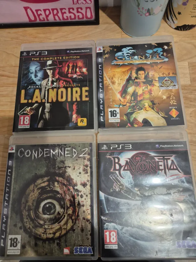 Pack 4 Juegos PS3: Bayonetta, Condemned 2, Genji,