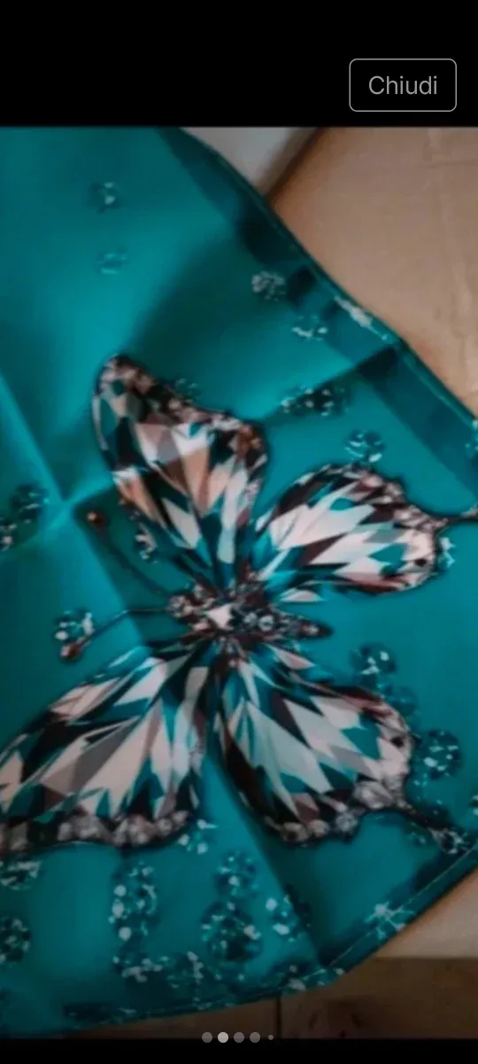 Tovaglia digitale con farfalle