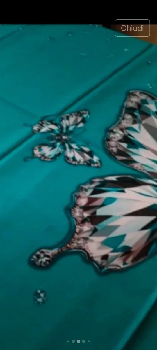 Tovaglia digitale con farfalle